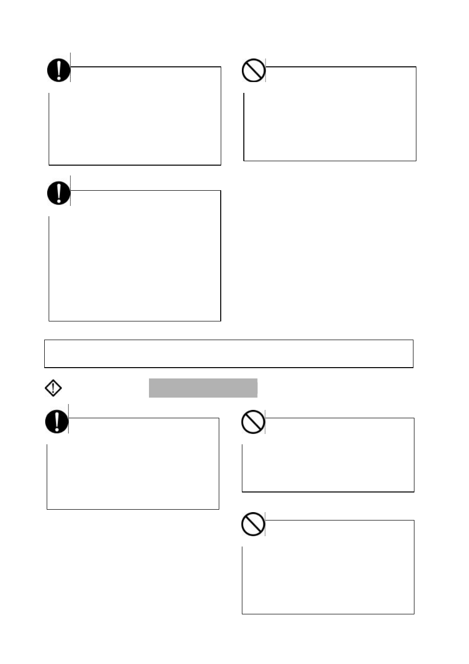 Safety precautions on maintenance and inspection, Warning | Toshiba 2000 User Manual | Page 8 / 76