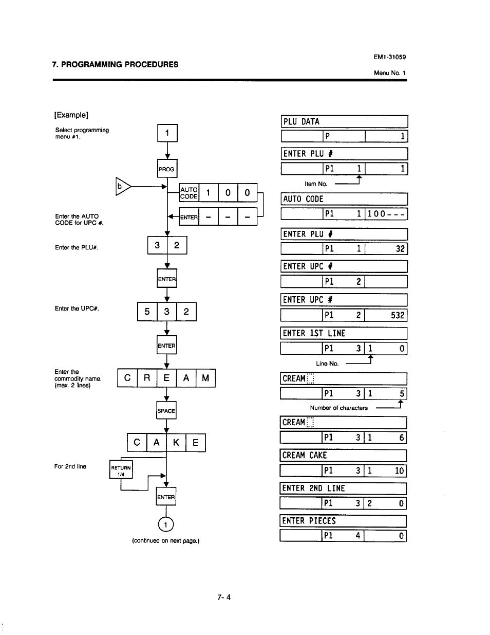 Toshiba TEC EM1-31059 User Manual | Page 22 / 116