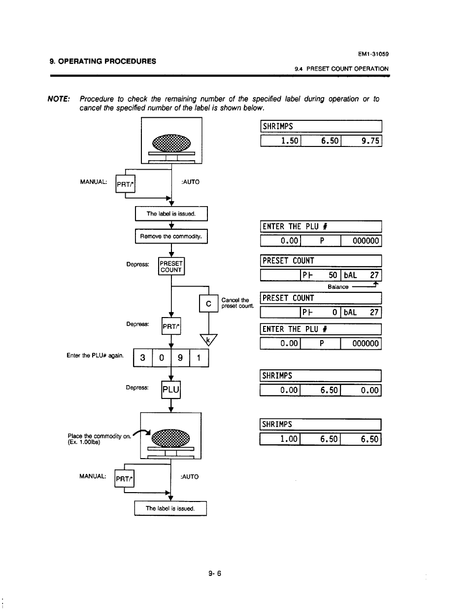 Toshiba TEC EM1-31059 User Manual | Page 83 / 116