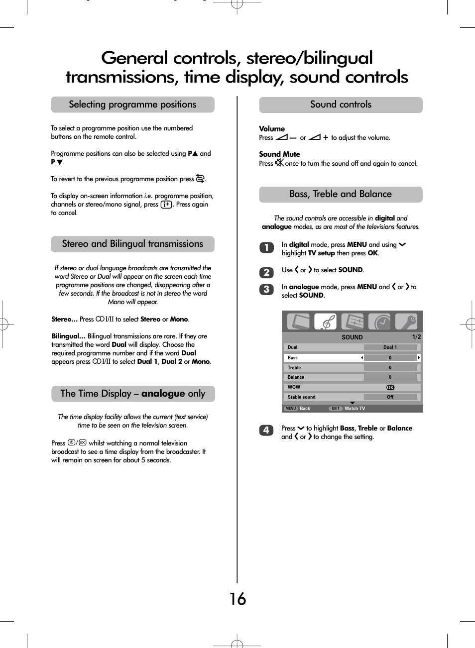 Toshiba WLT68 User Manual | Page 16 / 40