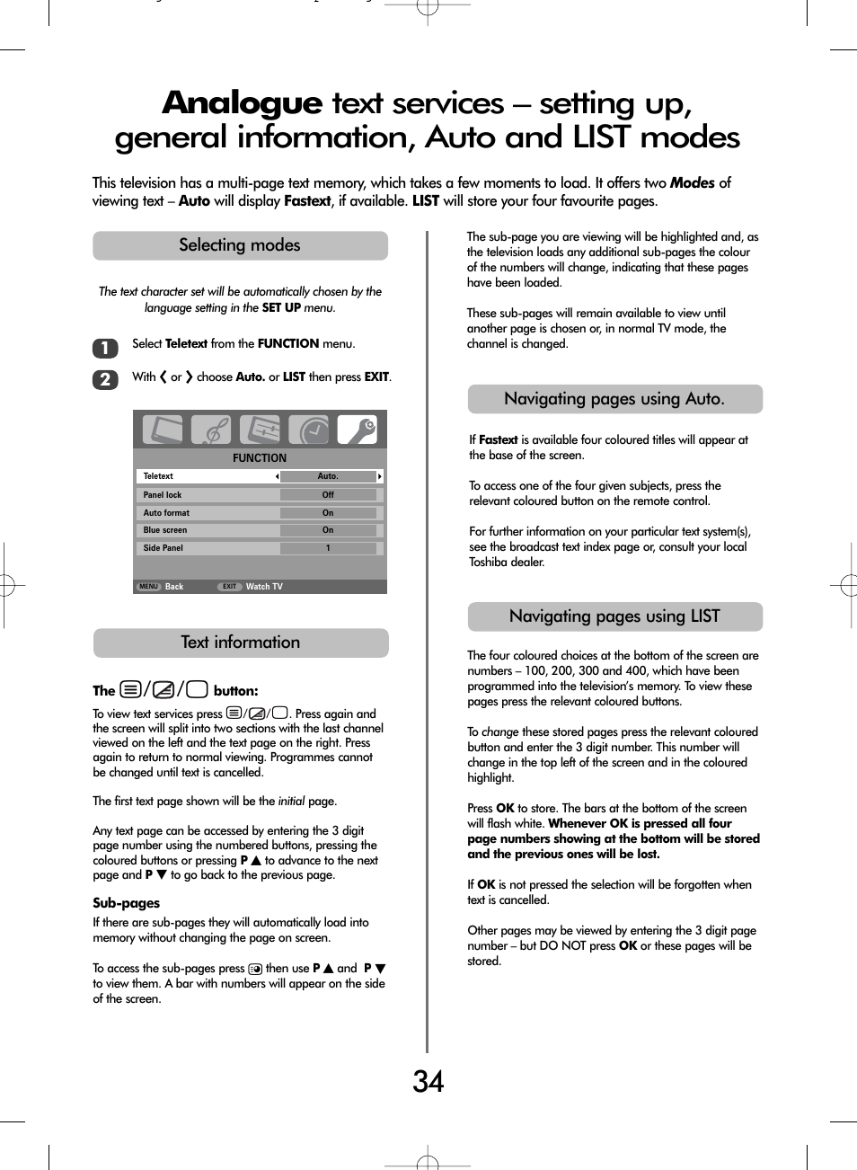 Toshiba WLT68 User Manual | Page 34 / 40