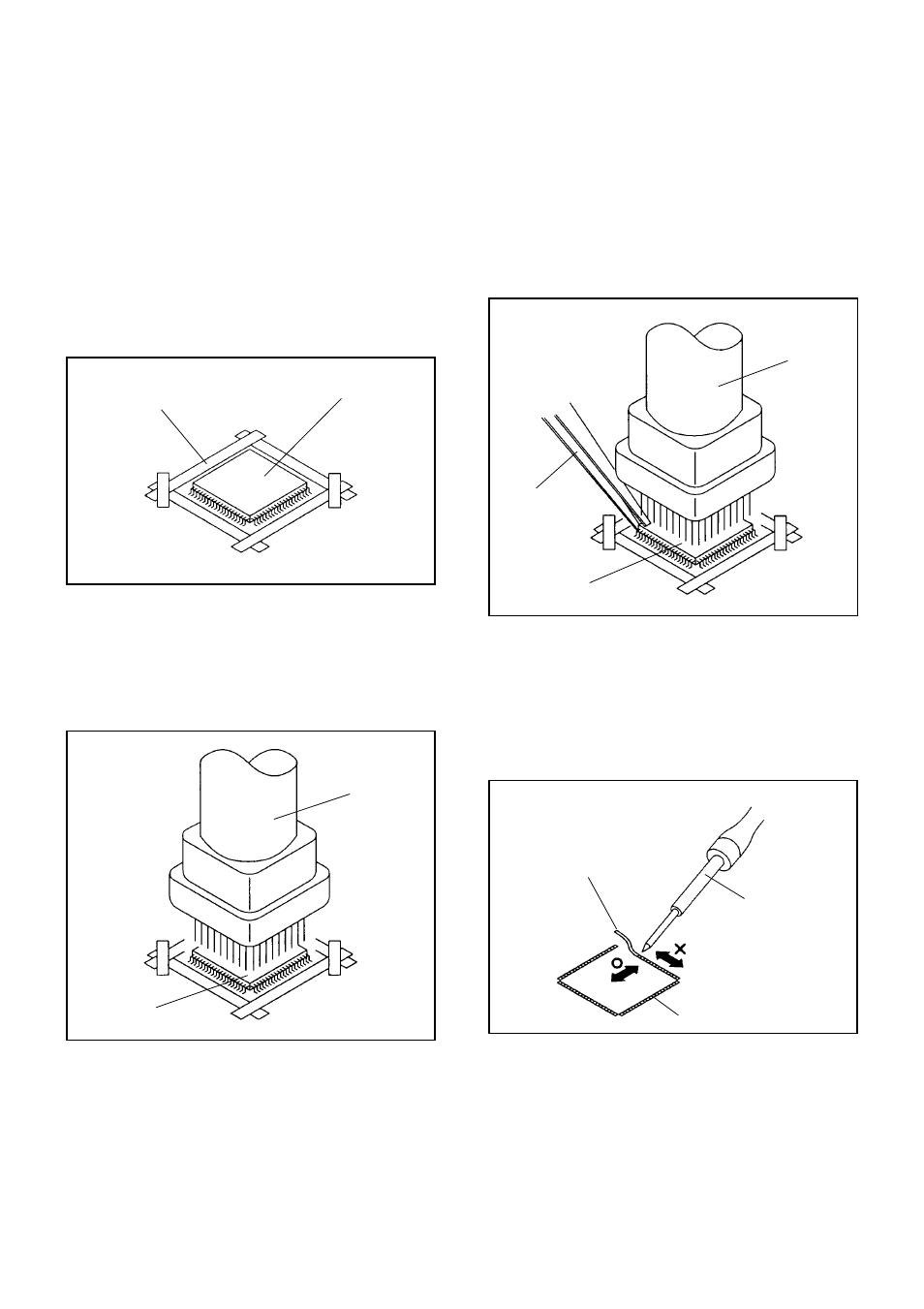 Disassembly instructions, Removal and installation of flat package ic | Toshiba 14N21NS User Manual | Page 10 / 34