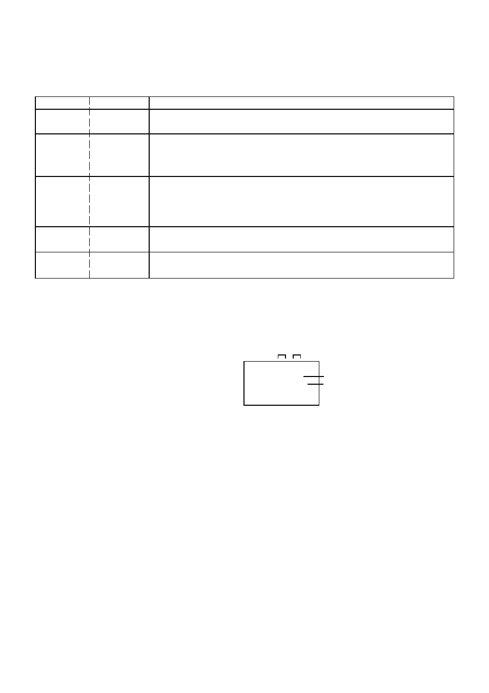 Service mode list, Confirmation of hours used | Toshiba 14N21NS User Manual | Page 12 / 34