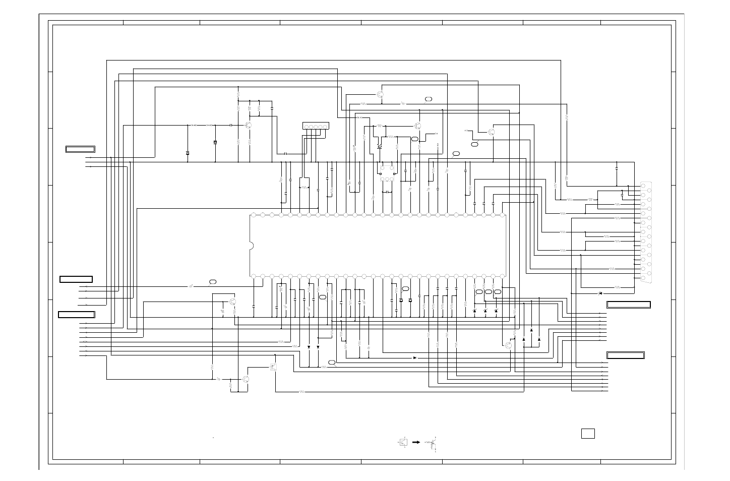 Chroma/sif/vif/21pin schematic diagram, Main pcb), G-3 g-4 | Toshiba 14N21NS User Manual | Page 23 / 34