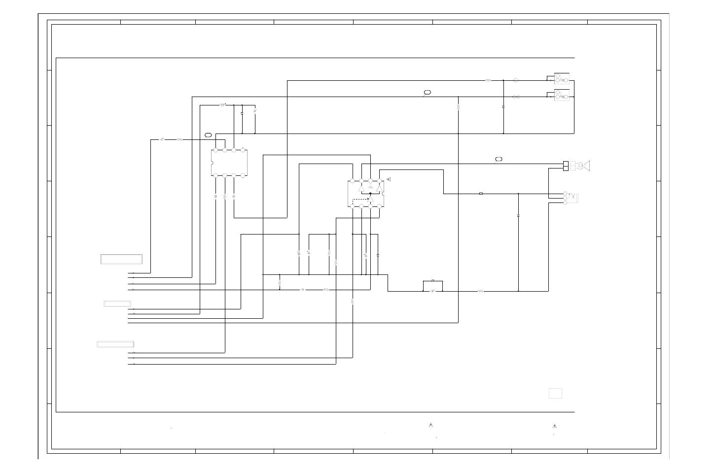 Sound amp schematic diagram, Main pcb), G-9 g-10 | Toshiba 14N21NS User Manual | Page 26 / 34