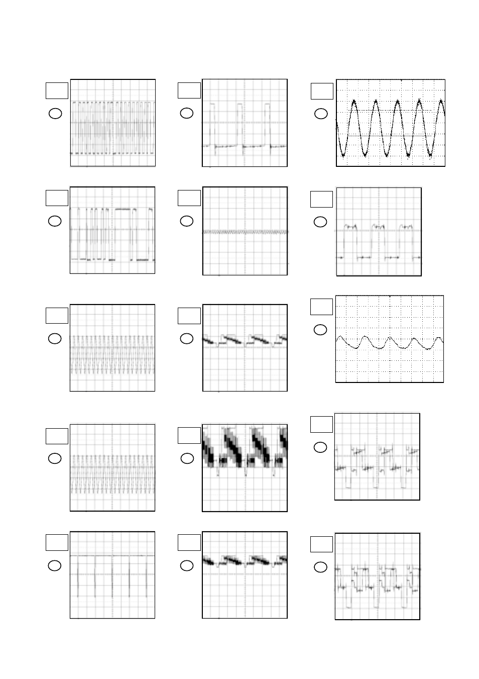 Waveforms, Micon/tuner, Chroma/sif/vif/21pin | Toshiba 14N21NS User Manual | Page 27 / 34