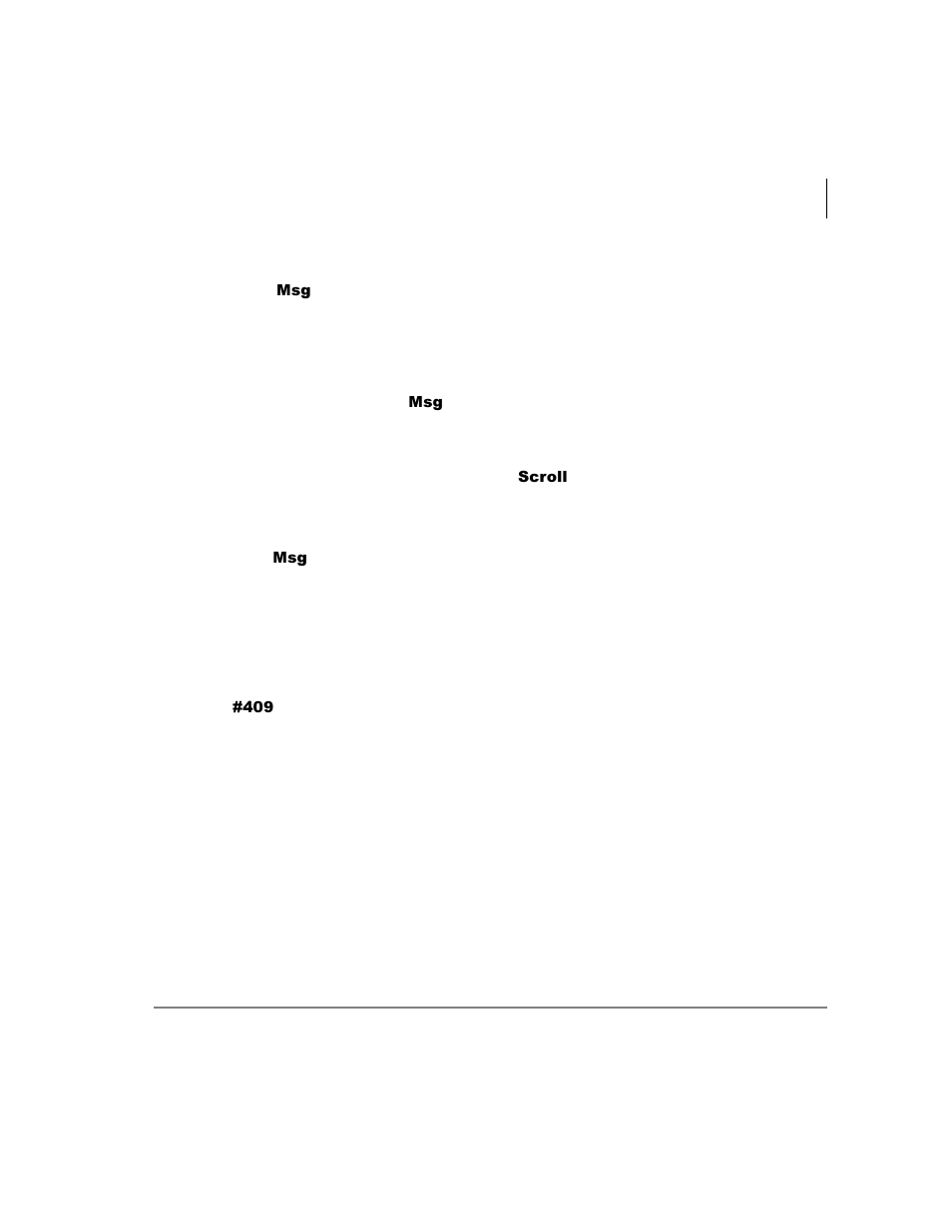 Message waiting, Responding to a lit msg led | Toshiba Strata CTX28 User Manual | Page 79 / 96