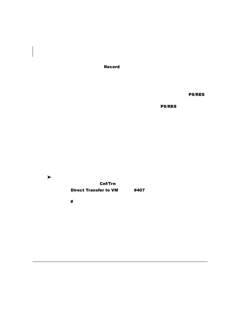 Direct transfer to voice mailbox, Voice mail conference | Toshiba Strata CTX28 User Manual | Page 86 / 96