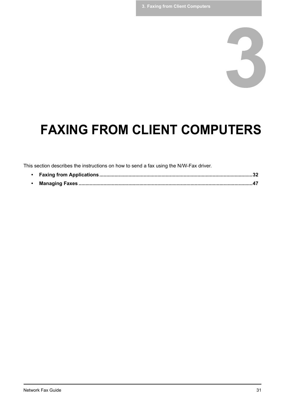 Faxing from client computers | Toshiba E-STUDIO 720 User Manual | Page 31 / 110