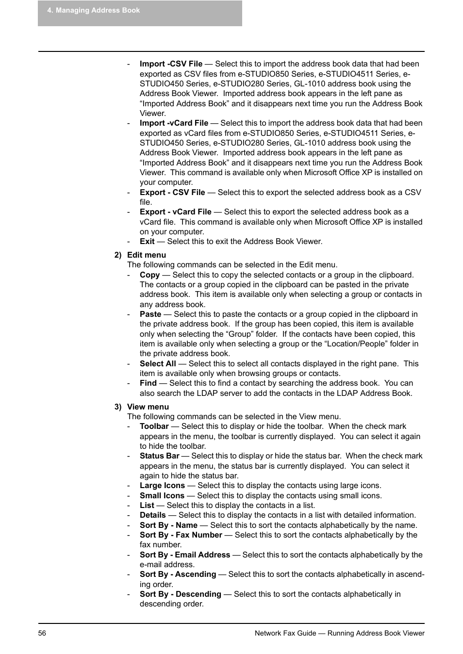 Toshiba E-STUDIO 720 User Manual | Page 56 / 110