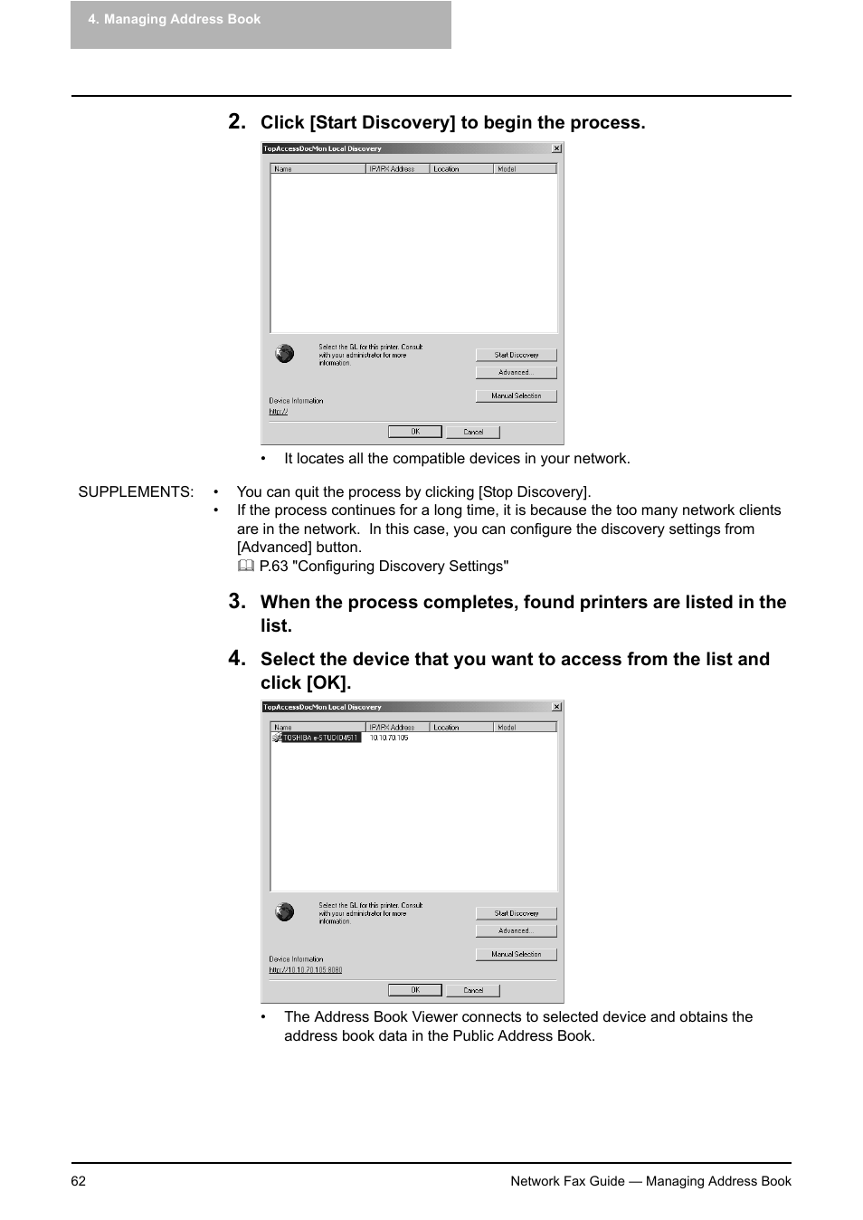 Toshiba E-STUDIO 720 User Manual | Page 62 / 110
