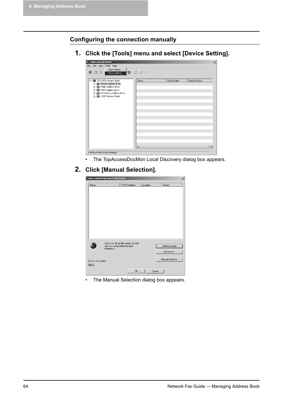Toshiba E-STUDIO 720 User Manual | Page 64 / 110