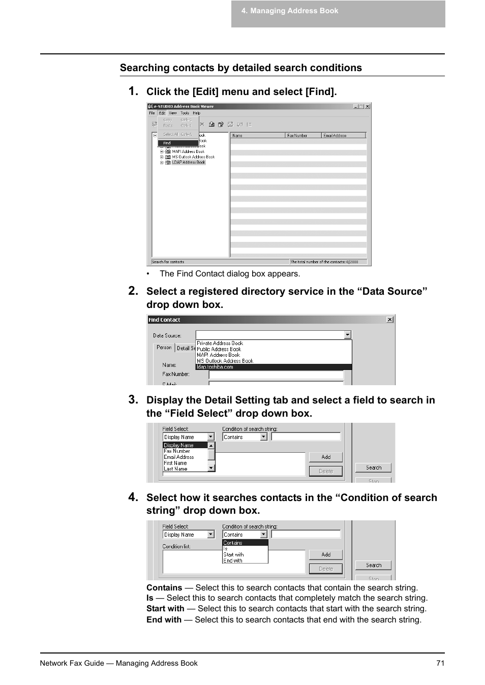 Toshiba E-STUDIO 720 User Manual | Page 71 / 110