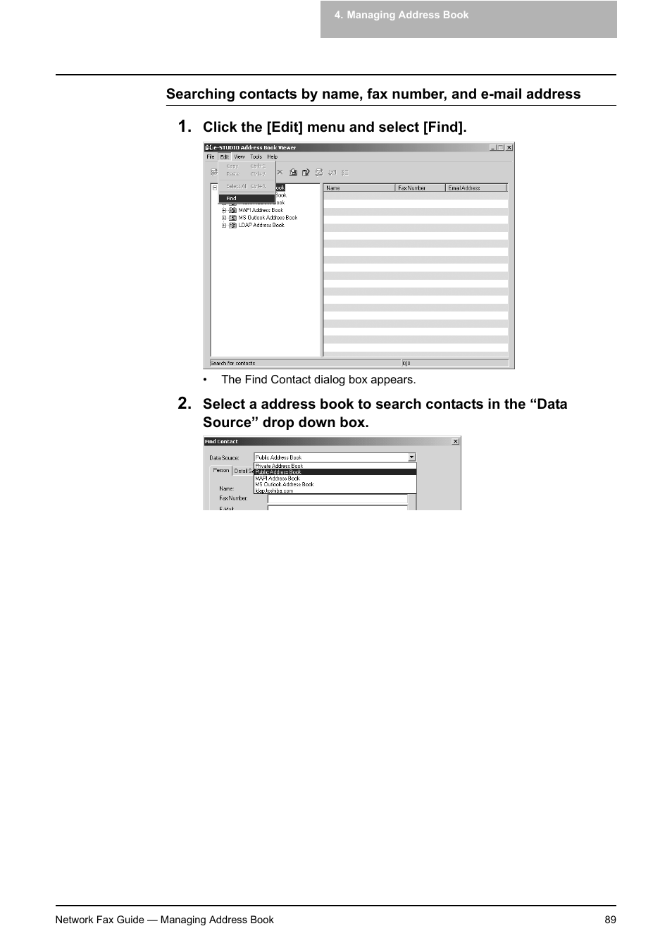 Toshiba E-STUDIO 720 User Manual | Page 89 / 110