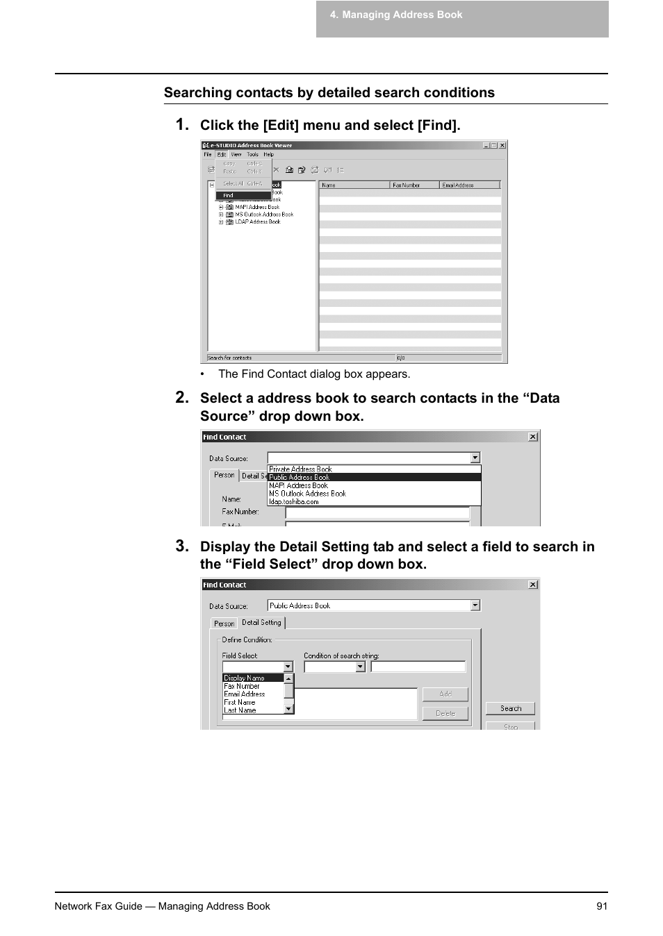 Toshiba E-STUDIO 720 User Manual | Page 91 / 110