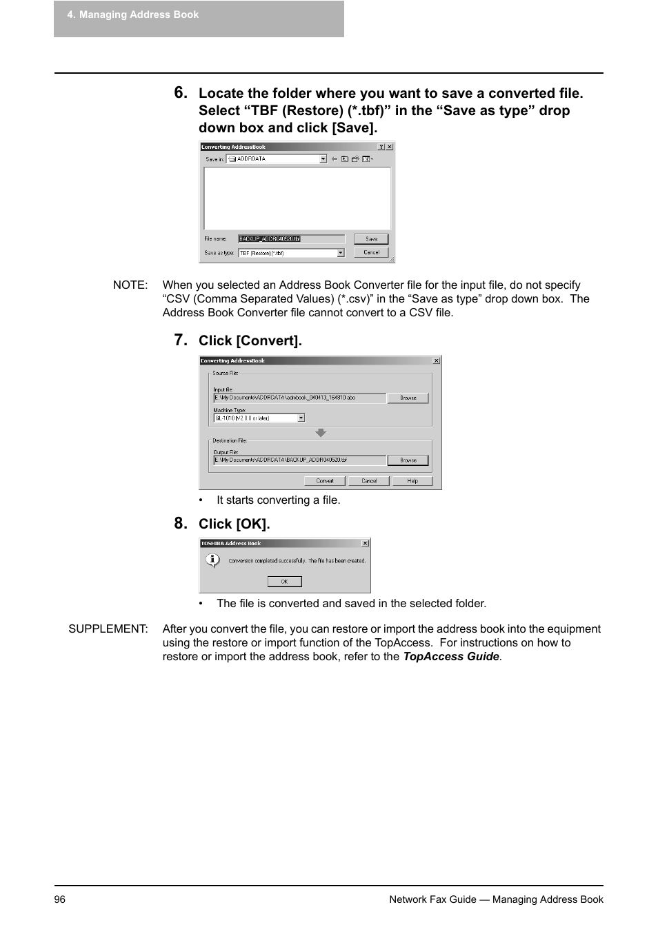 Toshiba E-STUDIO 720 User Manual | Page 96 / 110