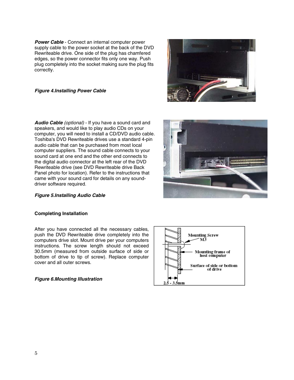 Toshiba STORAGE DEVICE DIVISION SD-R5002 User Manual | Page 7 / 18