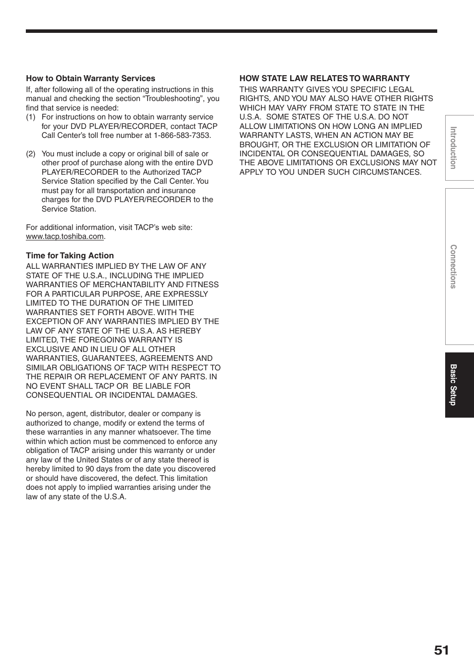 Toshiba RD-XS32SC User Manual | Page 51 / 56