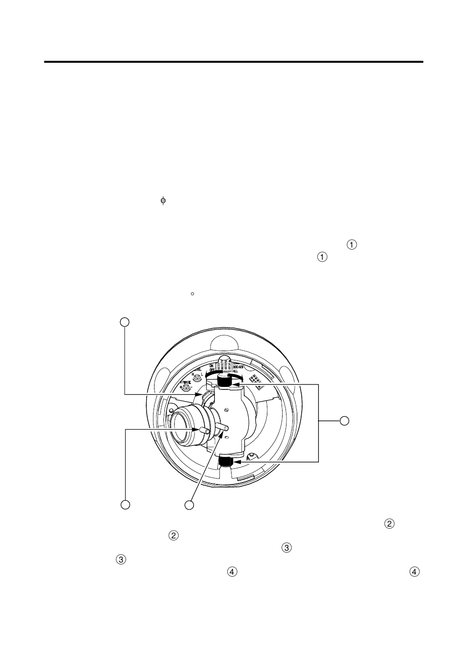 Installations, 1 adjust the angle of view | Toshiba IK-DF01A User Manual | Page 8 / 16