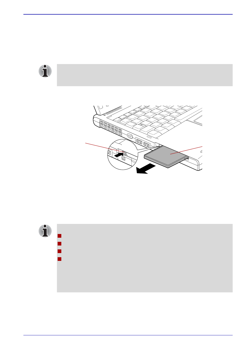 Removing a pc card, Bridge media slot, Removing a pc card -3 | Bridge media slot -3 | Toshiba M400 User Manual | Page 179 / 298