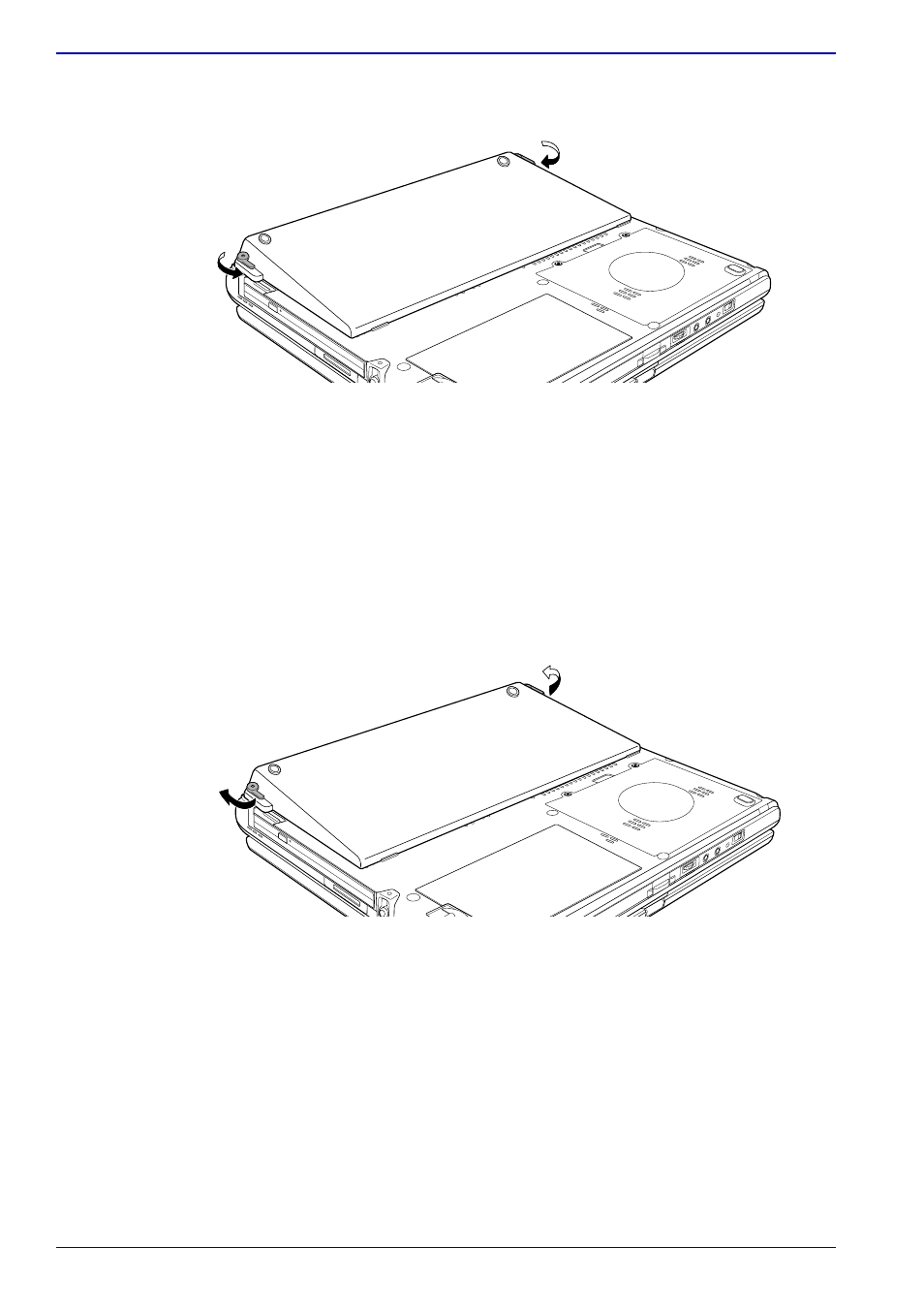 Disconnecting the slice expansion battery, Disconnecting the slice expansion battery -16 | Toshiba M400 User Manual | Page 192 / 298