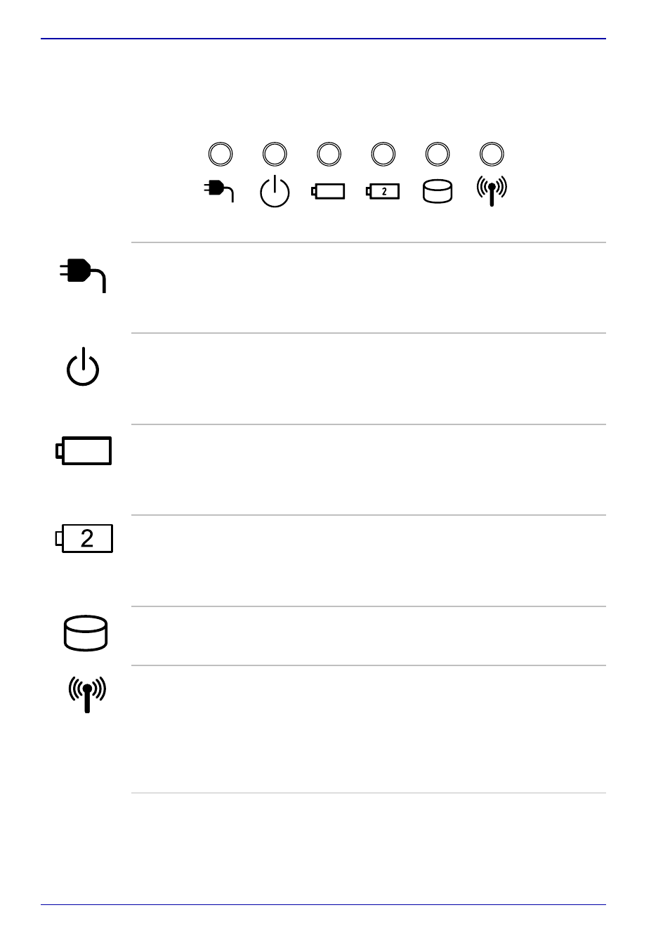 System indicators, System indicators -12 | Toshiba M400 User Manual | Page 58 / 298