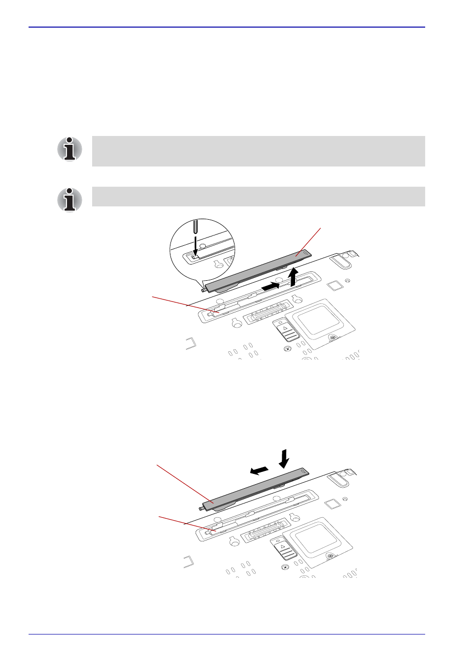 Removing the reserve pen case, Inserting the reserve pen case | Toshiba M400 User Manual | Page 90 / 298