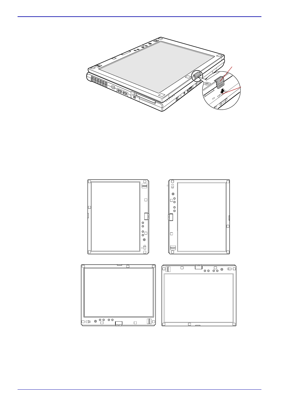 Changing the screen orientation, Changing the screen orientation -10 | Toshiba M400 User Manual | Page 94 / 298