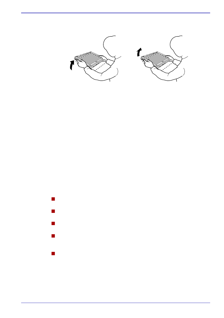 Changing to the laptop mode, Using the fingerprint sensor | Toshiba M400 User Manual | Page 97 / 298