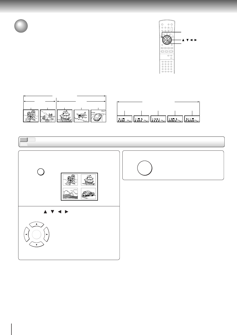 Locating a desired section, Locating a title using the top menu | Toshiba SD-3800 User Manual | Page 28 / 66