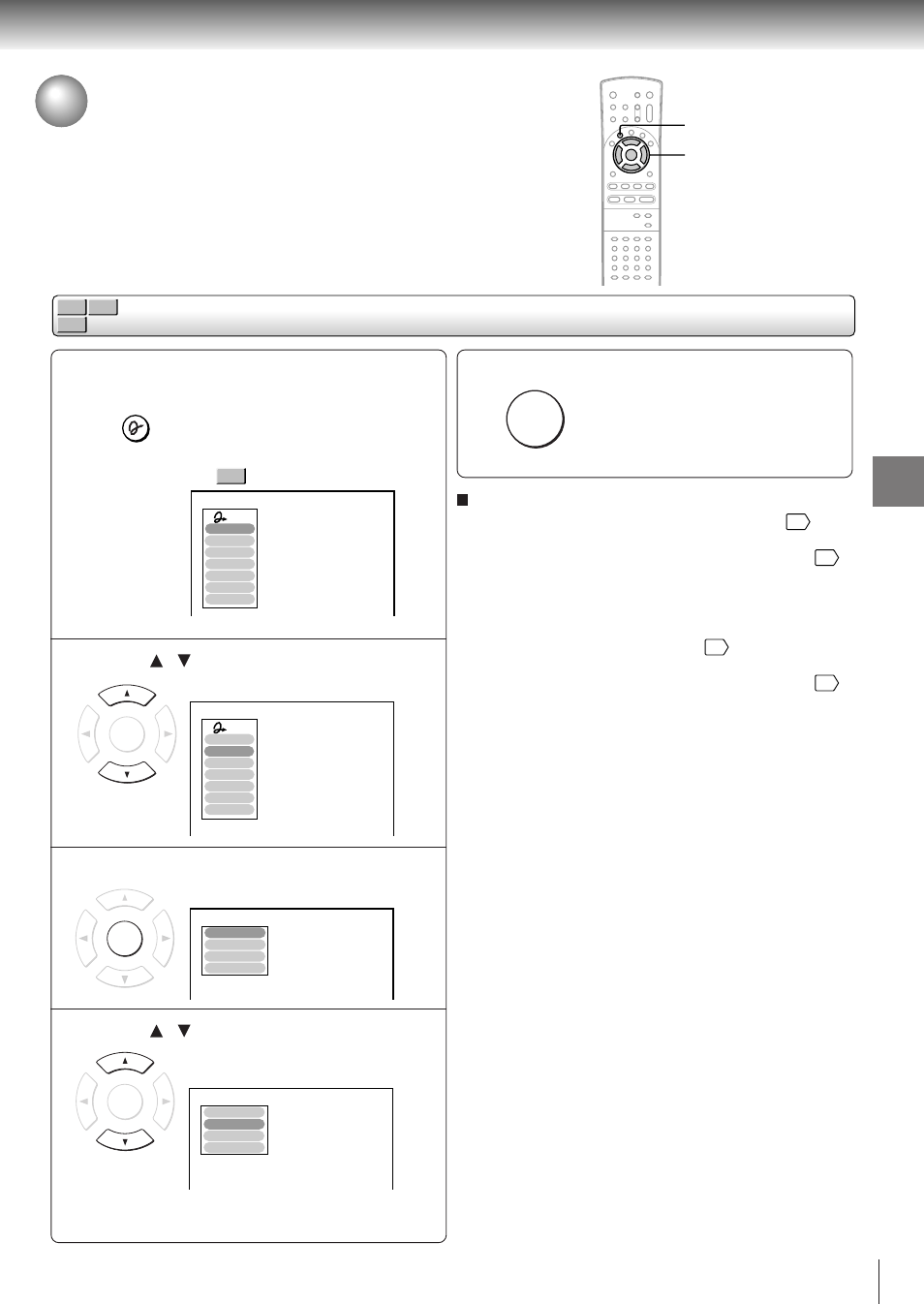 Selecting the playback function - quick, Selecting the playback function | Toshiba SD-3800 User Manual | Page 44 / 66