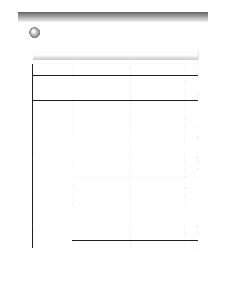 Before calling service personnel, Symptoms and correction | Toshiba SD-3800 User Manual | Page 63 / 66