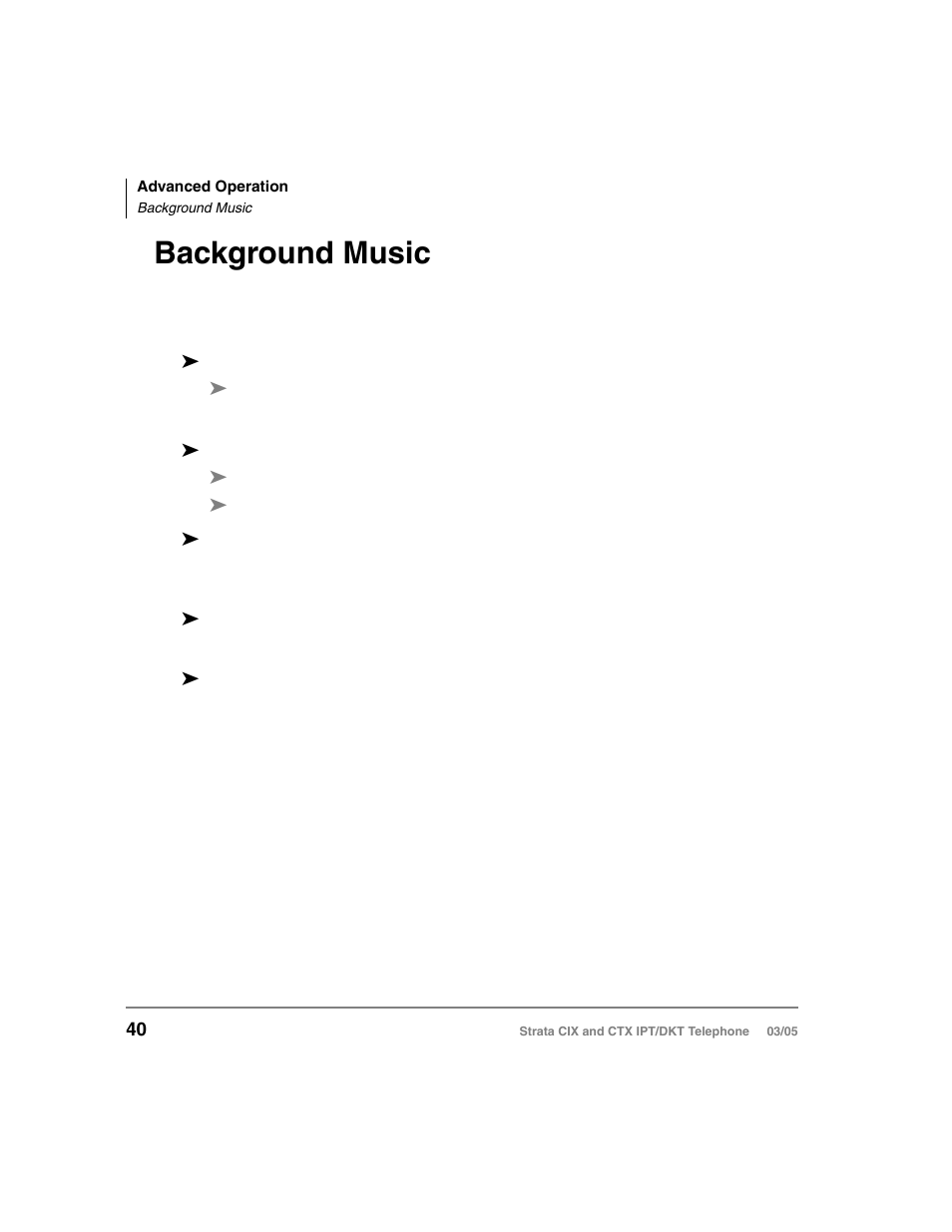 Background music | Toshiba CIX User Manual | Page 54 / 141