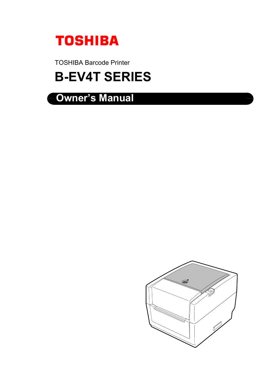 Toshiba B-EV4T SERIES User Manual | 48 pages