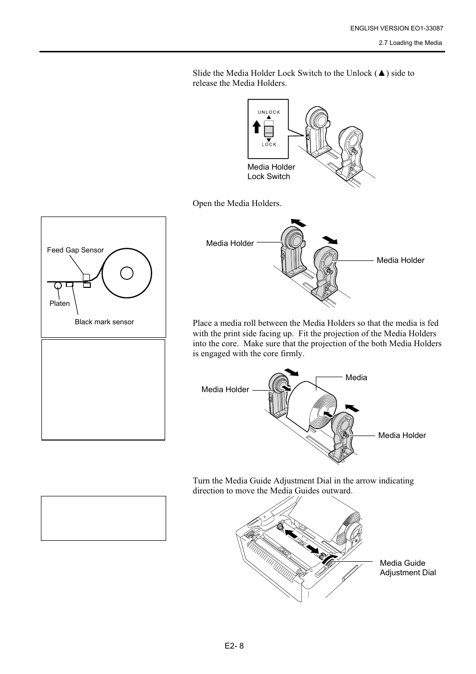 7 loading the media (cont.) | Toshiba B-EV4T SERIES User Manual | Page 19 / 48