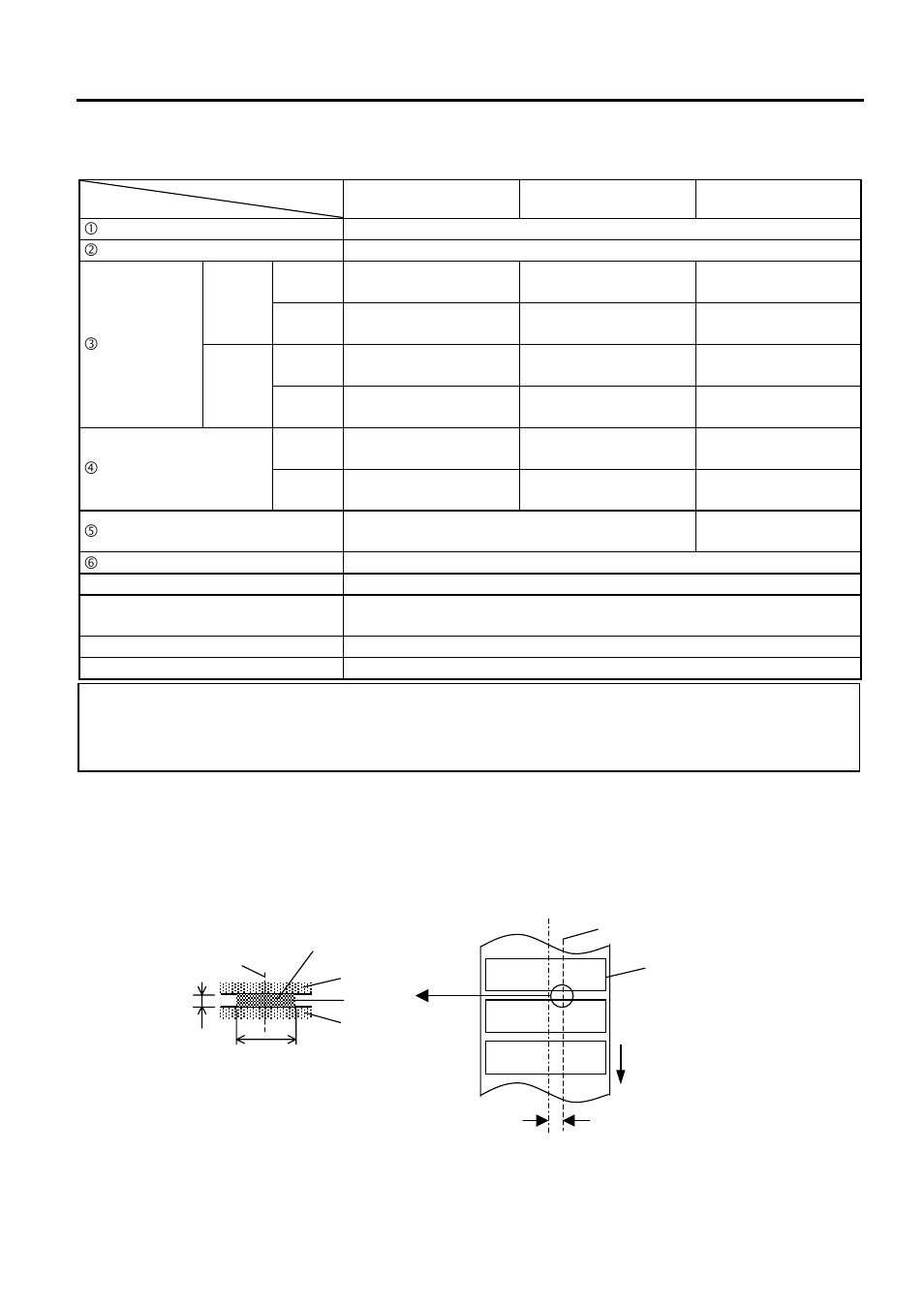 A1.3.2 detection area of the transmissive sensor | Toshiba B-EV4T SERIES User Manual | Page 41 / 48