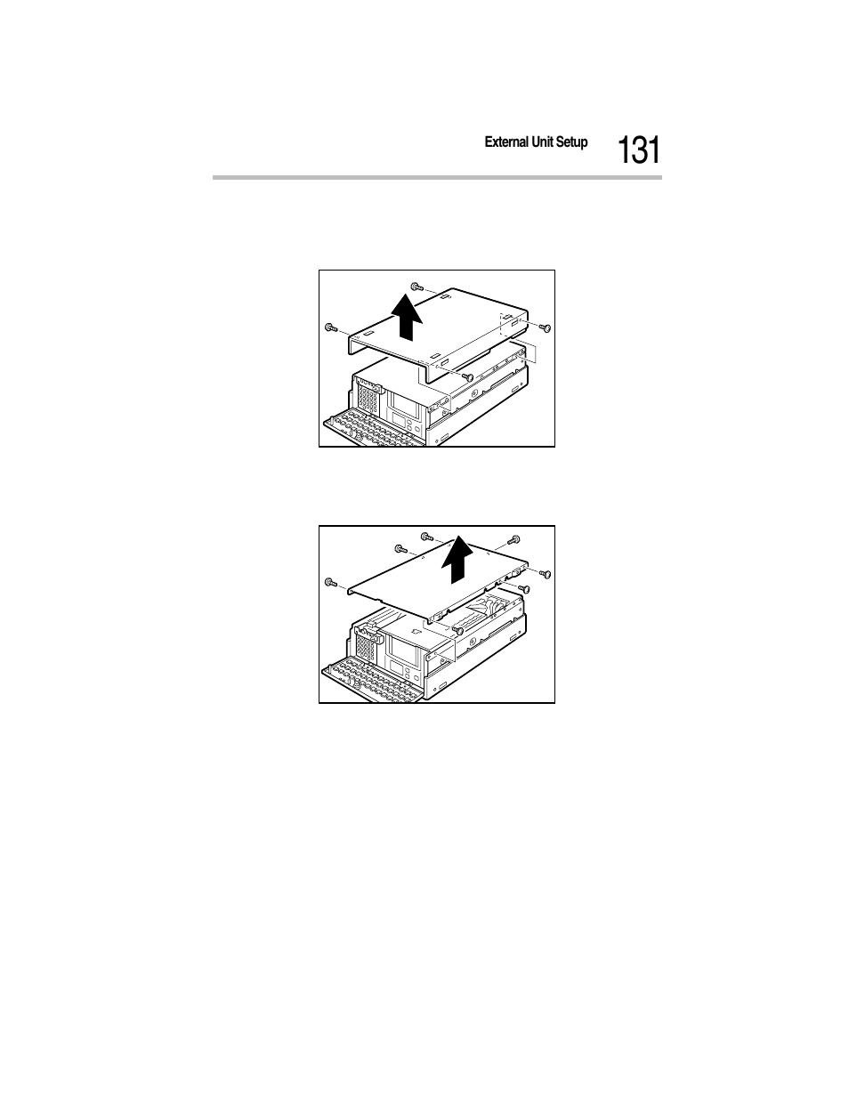 3 open the front panel, Removing the outer cover, 5 remove seven screws and remove the top cover | Removing the top cover | Toshiba Magnia Z300 User Manual | Page 153 / 270