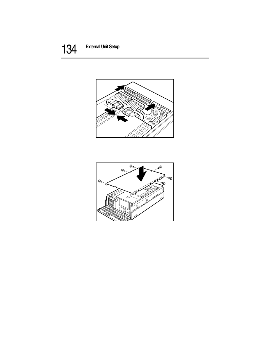 12 connect the power and signal cables, Connecting the cables, Attaching the top cover | Toshiba Magnia Z300 User Manual | Page 156 / 270