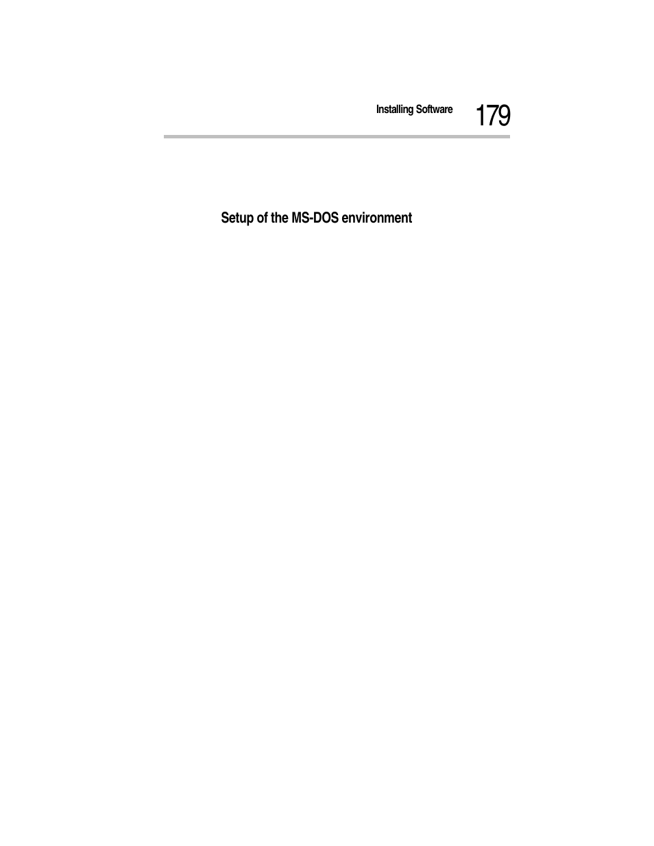 Setup of the ms-dos environment | Toshiba Magnia Z300 User Manual | Page 201 / 270