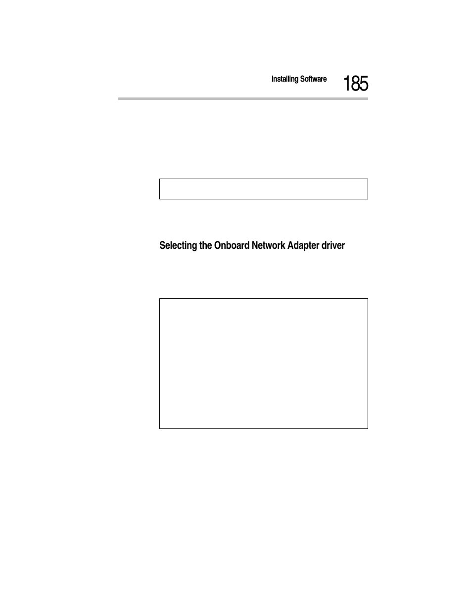 Selecting the onboard network adapter driver | Toshiba Magnia Z300 User Manual | Page 207 / 270