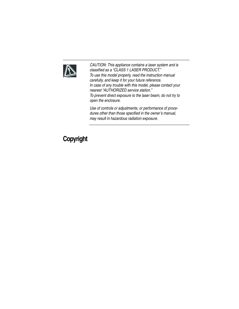 Copyright | Toshiba Magnia Z300 User Manual | Page 5 / 270