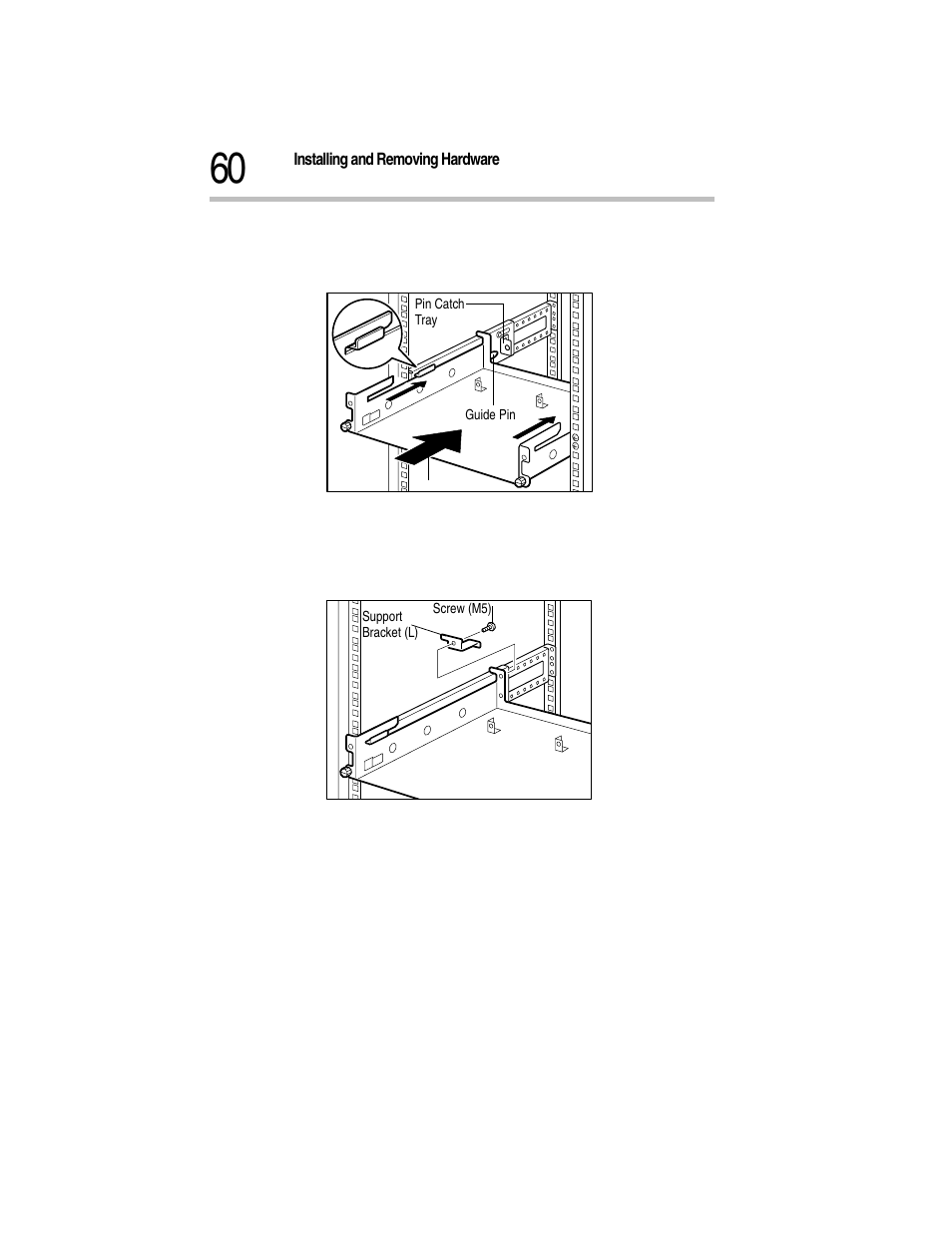 Insert the base assembly, Attach the support brackets | Toshiba Magnia Z300 User Manual | Page 82 / 270