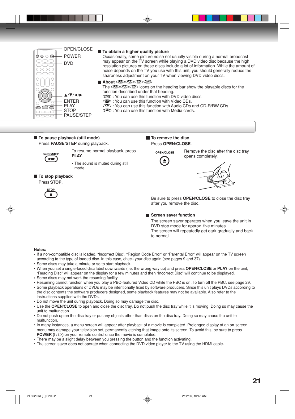 Toshiba SD-5980SU User Manual | Page 21 / 48