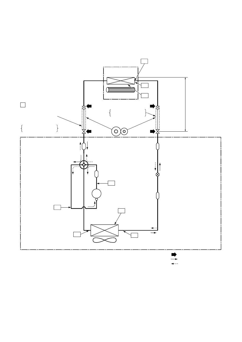 Refrigerant cycle diagram, 1. refrigerant cycle diagram | Toshiba RAS-B13GKVP-E User Manual | Page 19 / 116