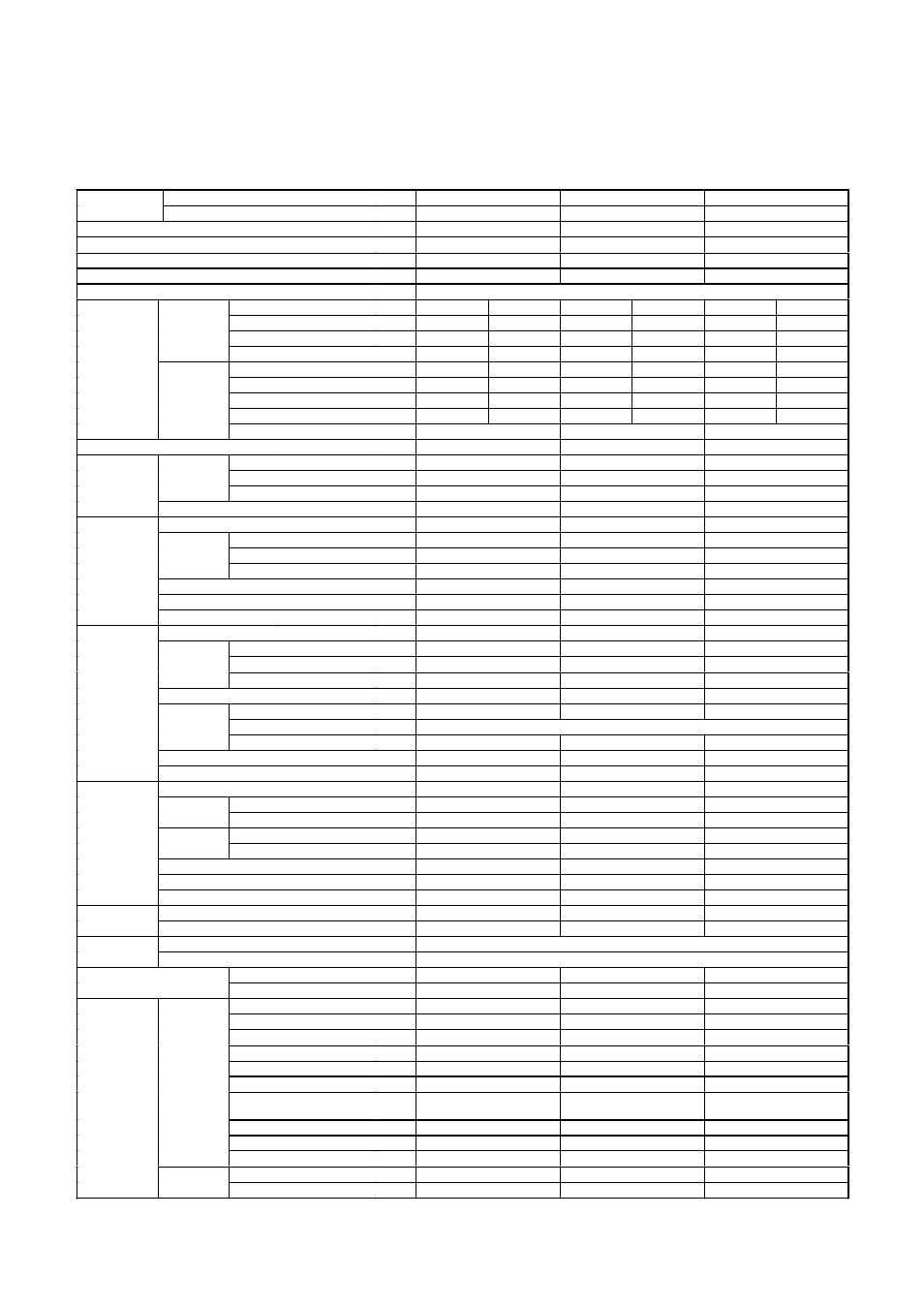 Specifications, 1. specifications | Toshiba RAS-B13GKVP-E User Manual | Page 5 / 116