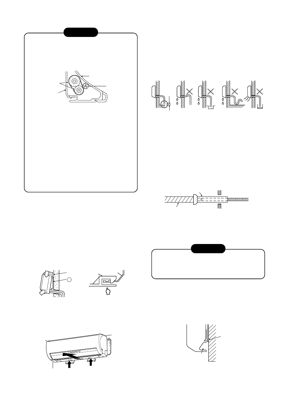 Caution | Toshiba RAS-B13GKVP-E User Manual | Page 54 / 116