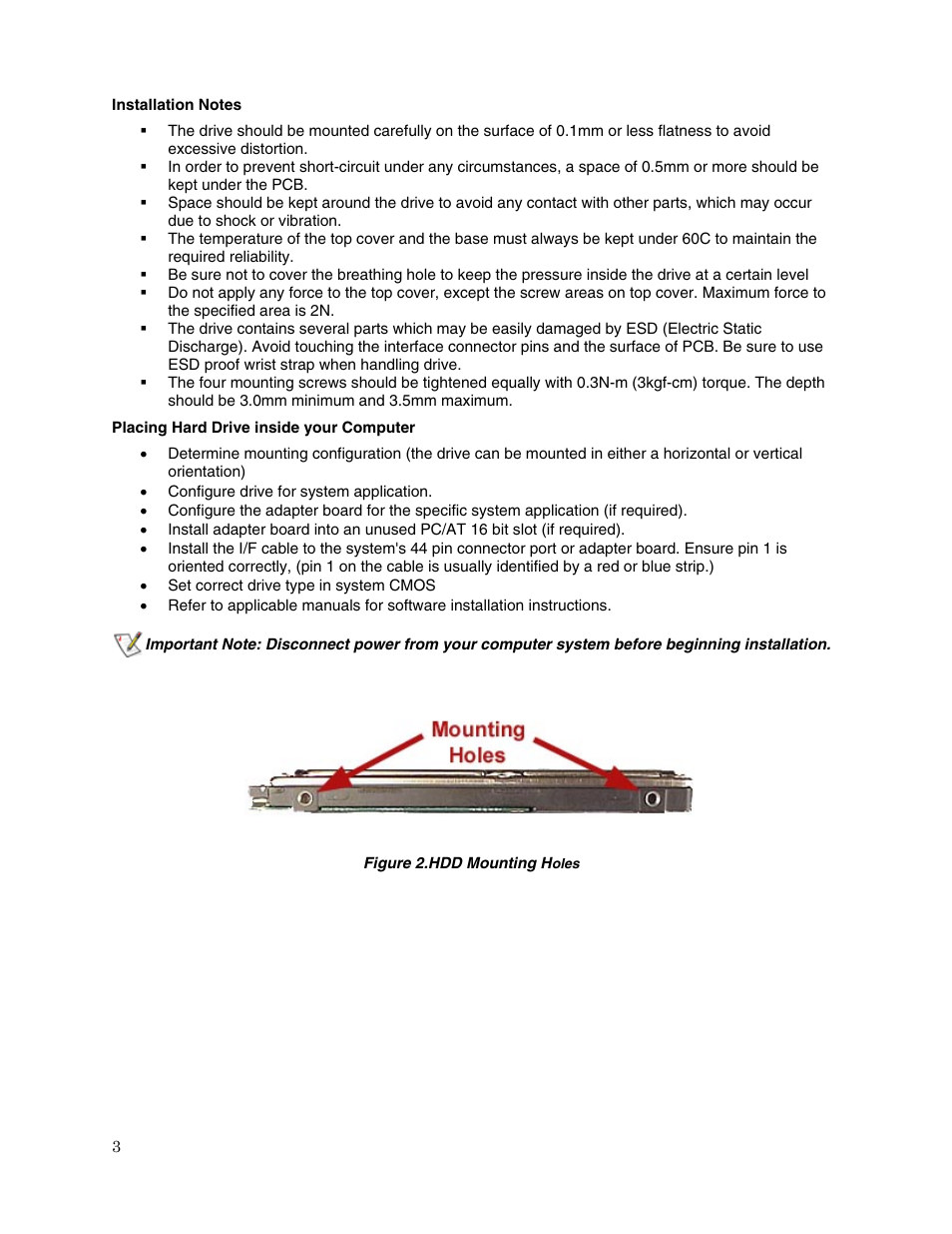 Toshiba HDD2136 User Manual | Page 5 / 11