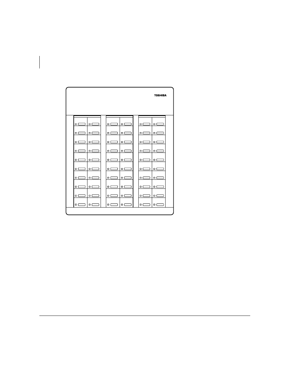 Dss] buttons, Not available on dk14 systems, Dss console | Strata dk electronic telephone 5/00 | Toshiba Strata DK User Manual | Page 114 / 134