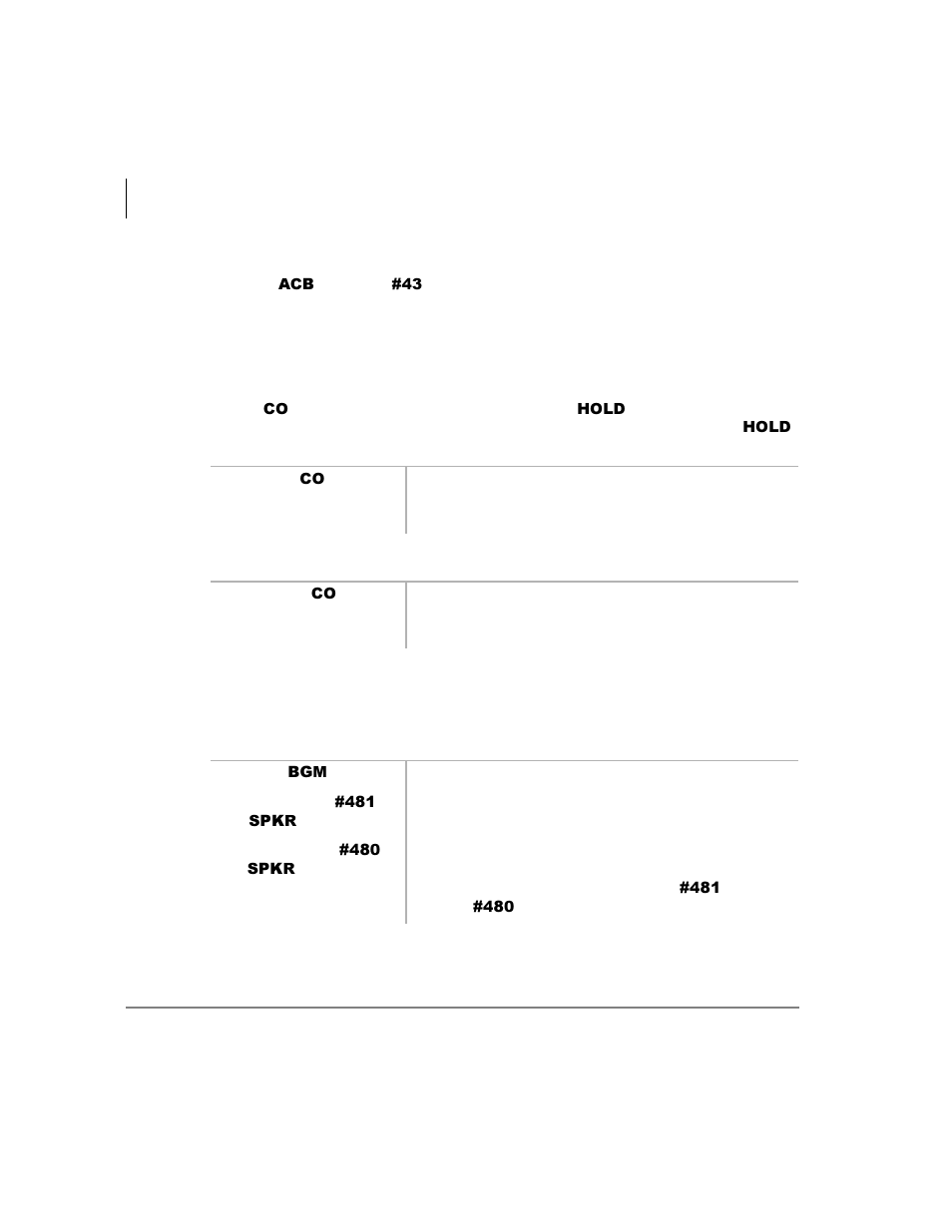 Automatic hold, Background music (bgm), Automatic hold background music (bgm) | Toshiba Strata DK User Manual | Page 36 / 134