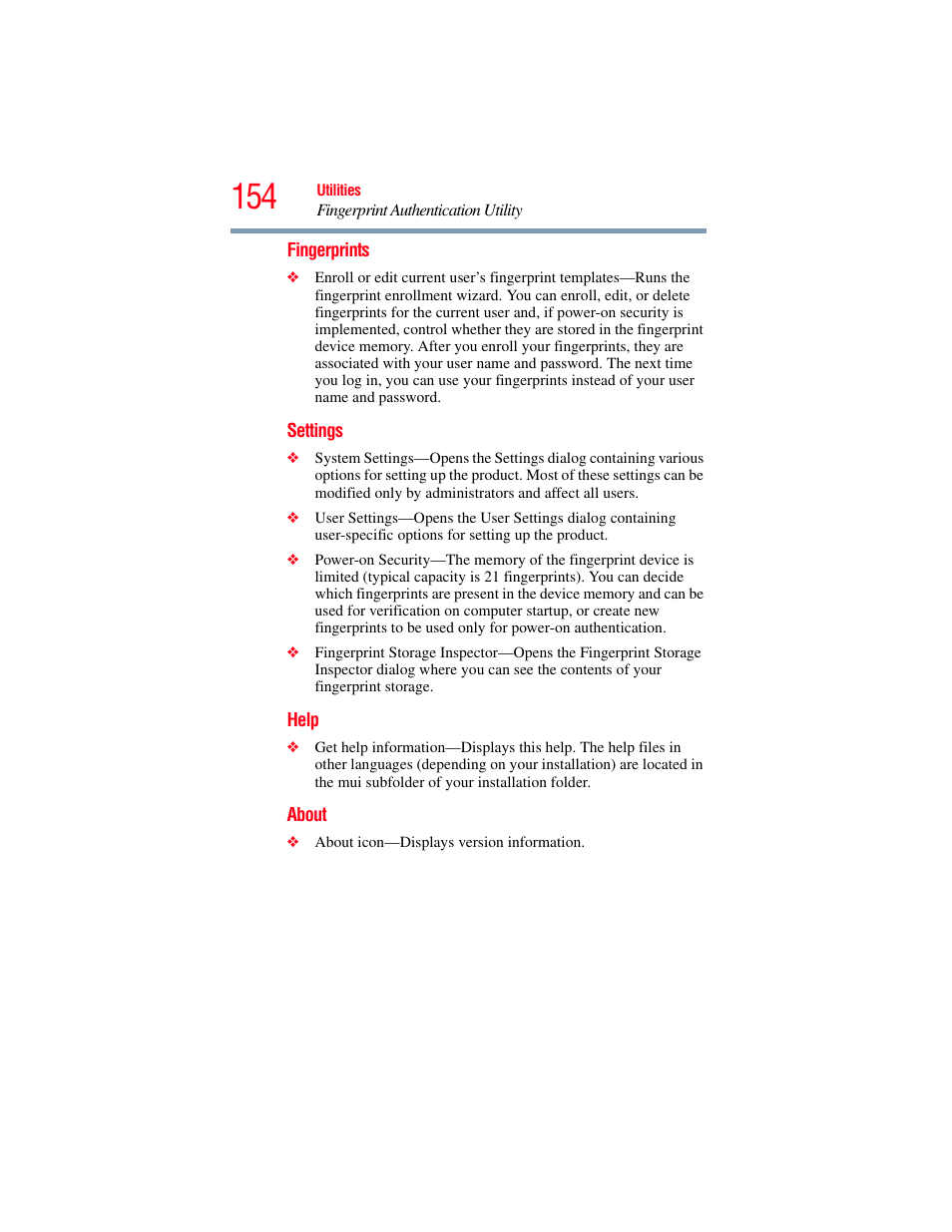 Toshiba X205 User Manual | Page 154 / 233